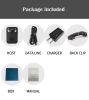 PQ5 Q5 Mini Body Camera 4K 1800P Police Camera Wide Angle Small DVR Camera Night Vision Body Cam Mini Camcorder built in 32GB