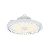 JUNIOR | LED Round High Bay | 150 Watt | 21902 Lumens | Adjustable CCT 3000K-4000K-5000K | 100V-277V | White Housing | IP65 | UL Listed