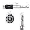 1PC 1/4 &quot;Hex Magnetic Ring Screwdriver Bits Drill Hand Tools Drill Bit Extension Rod Holder Drive Guide Screw Drill Tip