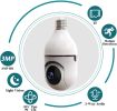 1080P Wireless E26 Bulb Camera WiFi Security Camera Smart IP Camera Night Vision