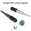 1PC 1/4 &quot;Hex Magnetic Ring Screwdriver Bits Drill Hand Tools Drill Bit Extension Rod Holder Drive Guide Screw Drill Tip