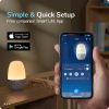 Smart Control Night Light; White Noise Light For Bedroom; Baby Sound Machine With Soothing Music; Support Mobile Phone Control