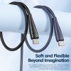 Toocki 2 Pack USB C Cable Type C For Xiaomi 12t Pro Realme Redmi Note 12 Pro Poco F3 X4 GT Fast Charging Cable Data Cord Wire1m