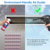 Electric Cordless Air Duster Blower Compressed Air Duster for Computer Keyboard PC Portable Rechargeable Air Blower with Built-in LED Light