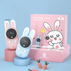 Rabbit Children's Walkie-Talkie Handheld Wireless Call (Option: One pair without battery)