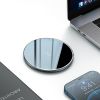 15W Fast Wireless Charger For iPhone 14 13 12 For Airpods Visible Qi Wireless Charging Pad For Samsung S22 S10 Xiaomi LG