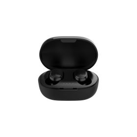 TWS E6S Bluetooth Earphones Wireless Earbuds IN Ear Stereo Noise Cancelling Sports Headsets With Microphone fone Headphones (Color: Black)