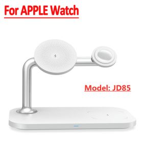 3 in 1 Magnetic Wireless Charger 30W Qi Fast Charging For iPhone 12 13 14 Pro Max Samsung Apple Watch Airpods Pro Dock Station (Color: Model JD851)