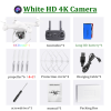 H12 RC Drone FPV Quadcopter UAV with ESC Camera 4K Profesional Wide-Angle Aerial Photography Long Life Remote Control Helicopter