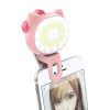 Mobile phone fill light Mobile phone beauty fill light HD live broadcast fill light Wide angle vlog self portrait fill light