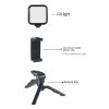 Cross border camera fill light outdoor mobile phone live shooting self portrait beauty light portable RGB pocket light mini