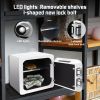 1.5 Cub Home Security Box with FINGERPRINT and Removable Shelf